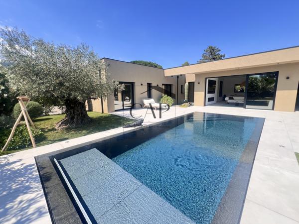 Lecci (20137) Villa d'architecte moderne meublée jardin & piscine pour RP ou investissement