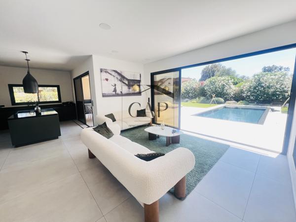 Lecci (20137) Villa d'architecte moderne meublée jardin & piscine pour RP ou investissement