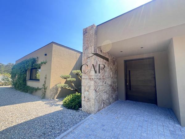 Lecci (20137) Villa d'architecte moderne meublée jardin & piscine pour RP ou investissement