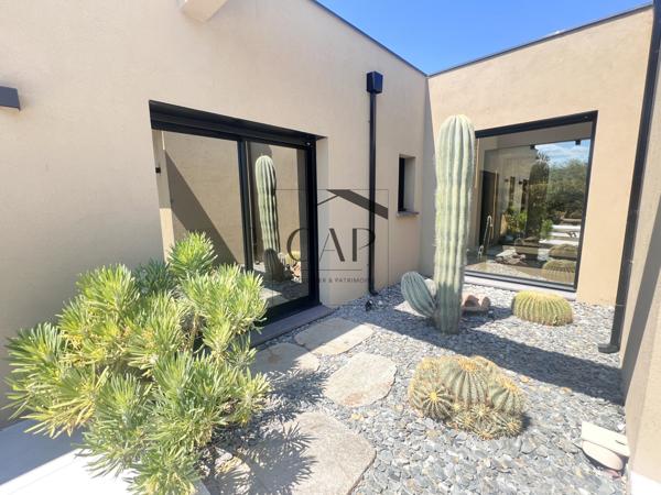 Lecci (20137) Villa d'architecte moderne meublée jardin & piscine pour RP ou investissement