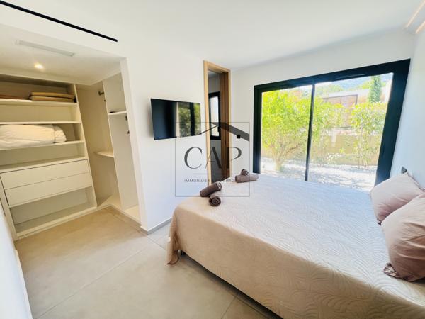 Lecci (20137) Villa d'architecte moderne meublée jardin & piscine pour RP ou investissement