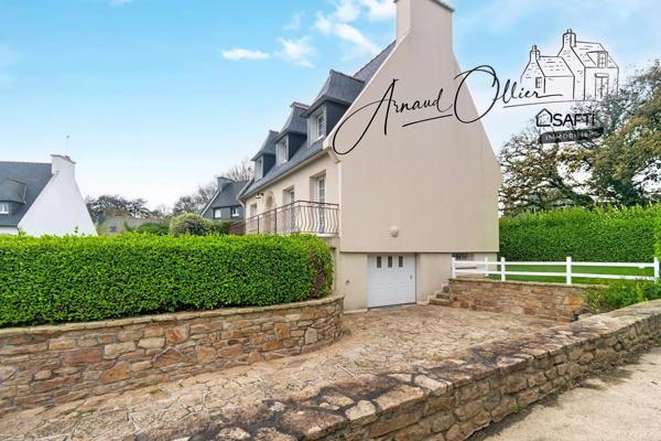 Maison néo-bretonne en impasse – Sous-sol complet – Bourg de Plouzané