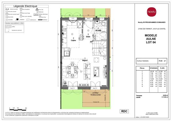 Vente Maison 4 pièces 79 m2 à Jouy-le-Châtel