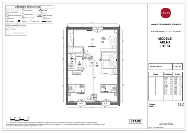 Vente Maison 4 pièces 79 m2 à Jouy-le-Châtel