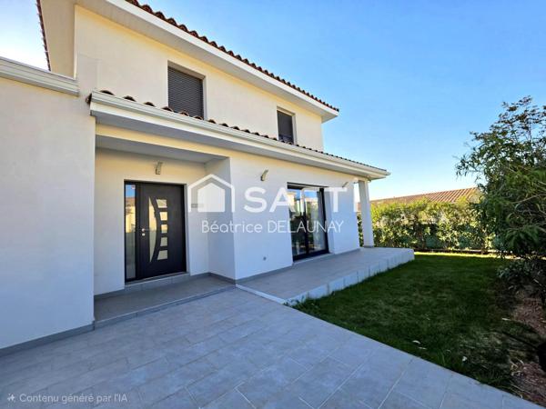 MAISON CONTEMPORAINE, 5 CHAMBRES ET 3 SALLES D'EAU