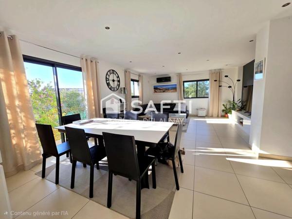 MAISON CONTEMPORAINE, 5 CHAMBRES ET 3 SALLES D'EAU