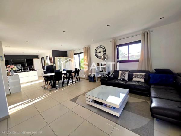 MAISON CONTEMPORAINE, 5 CHAMBRES ET 3 SALLES D'EAU