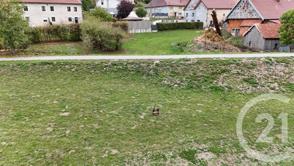 Terrain à vendre  1084 m 2   MAISONS DU BOIS LIEVREMONT  - 25