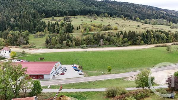 Terrain à vendre  1084 m 2   MAISONS DU BOIS LIEVREMONT  - 25