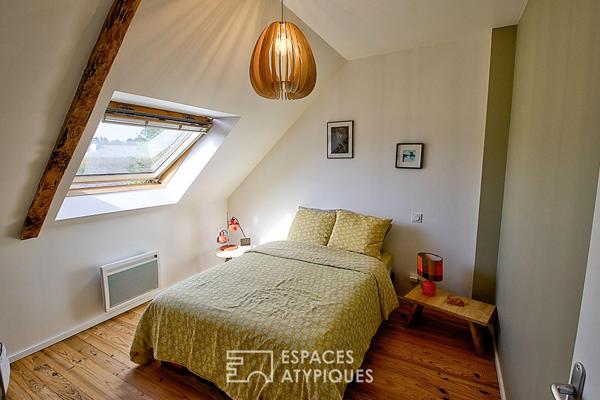 Maison de charme avec jardin plein sud et atelier