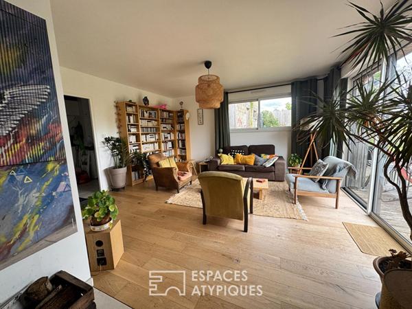 Maison de charme avec jardin plein sud et atelier