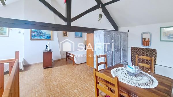 Maison, 101m2 avec 242m2 de jardin+244m2 non attenant