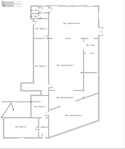 Achat - Fonds et/ou murs commerciaux Saint-Germain-des-Prés 49170 320 m 2 6765 m 2