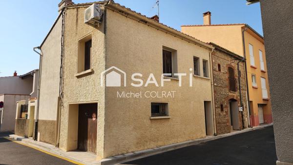 Maison de village atypique + garage – Idéal investisseur