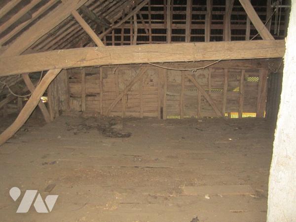 Maison de 79 m2, 2 chambres, dépendances et grand terrain.