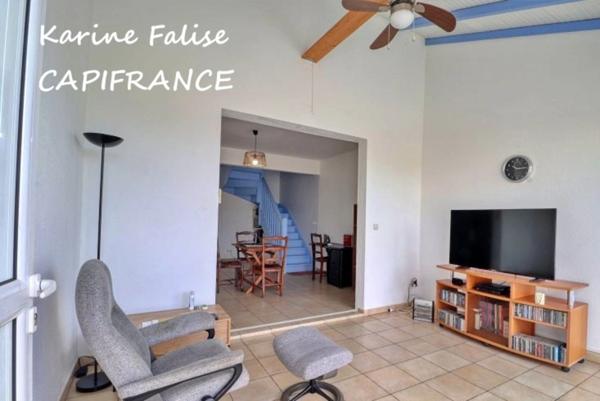 À vendre Ste Luce – Maison T2 duplex avec garage, piscine et proche plage