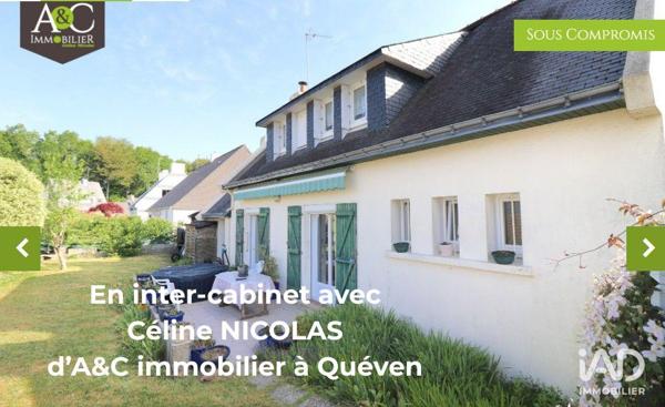 Maison à vendre 5 pièces 107 m² Quéven