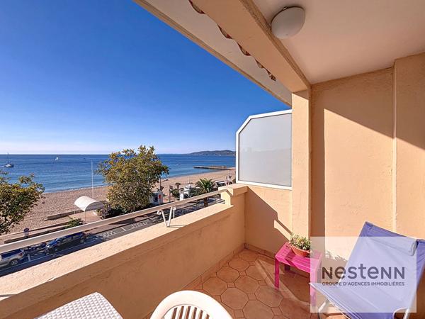 REJUS PLAGE - DUPLEX EN DERNIER ÉTAGE AVEC VUE MER