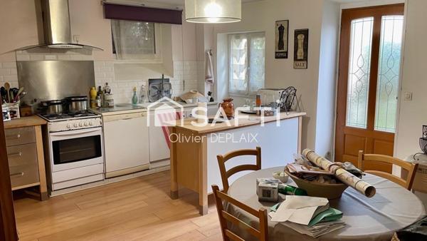 Jolie maison de ville de 123 m2 avec petit jardin.