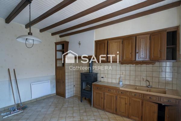 Maison de village à rénover – 105 m² avec garage