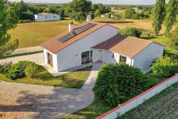 Maison d'architecte de plain-pied 126m2 - Garage - Sans voisinage direct - GRAULHET
