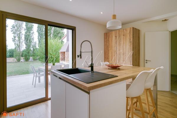 Maison d'architecte de plain-pied 126m2 - Garage - Sans voisinage direct - GRAULHET