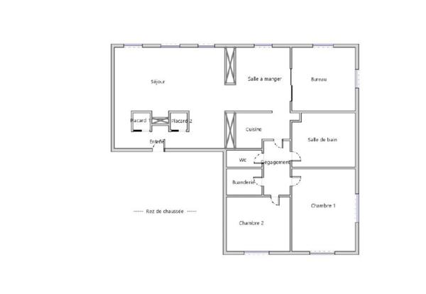 Appartement à vendre, 91,30 m², jardin privatif et stationnements , SAINT JEAN DE BRAYE , Chateau Ste Marie