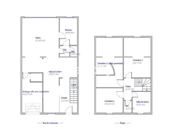 Maison 5 pièces - 133 m²