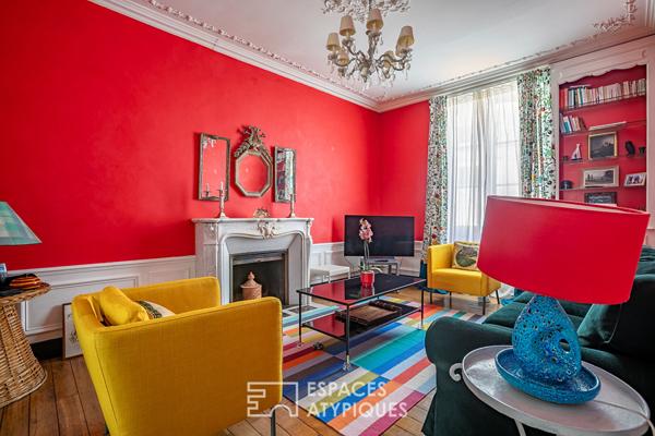 Maison de ville emblématique avec vue et jardin en coeur historique de Laon