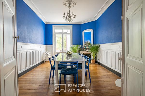 Maison de ville emblématique avec vue et jardin en coeur historique de Laon