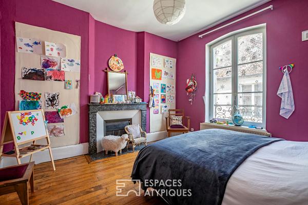 Maison de ville emblématique avec vue et jardin en coeur historique de Laon