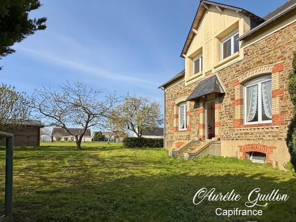 Maison en pierre à rénover avec grand terrain de 1 356 m² – Loyat