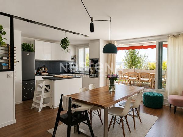Centre ville de Houilles, appartement 4 pièces de 84m²
