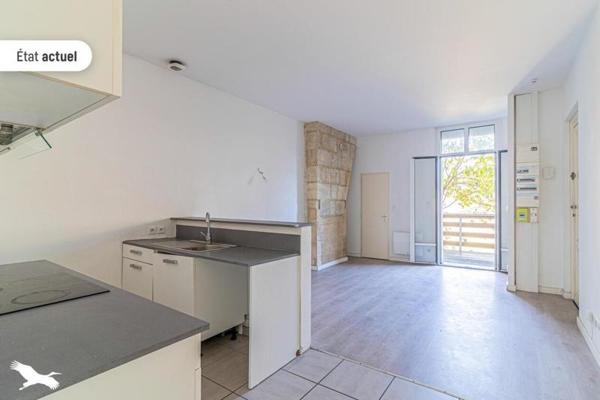 Appartement 165 680 € Bordeaux 2 p 40 m² DPE E