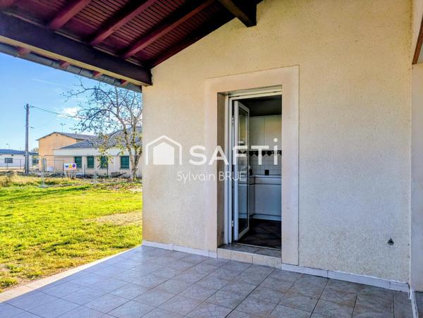 Charmant T3 avec jardin à Meauzac