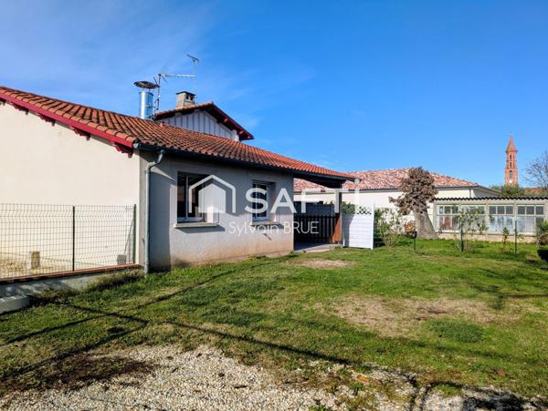 Charmant T3 avec jardin à Meauzac