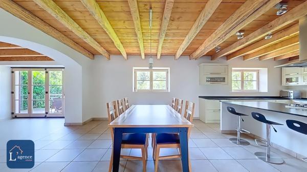 Propriété T7 unique alliant authenticité et confort moderne – Vanzy 74270