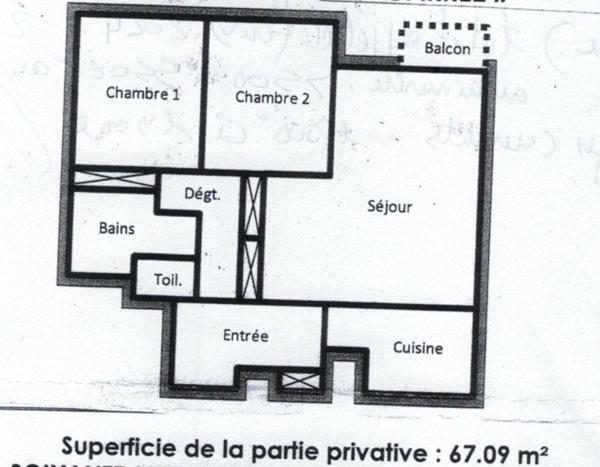 SPECIAL INVESTISSEURS - appartement loué.