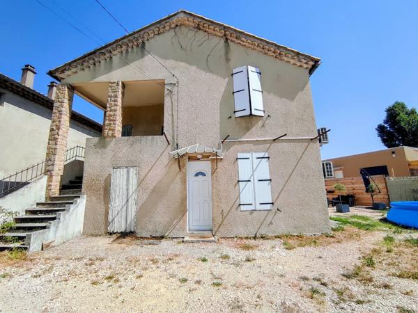 Alès (30100) ALES MAISON GARAGE SUR UN TERRAIN DE 520 m²