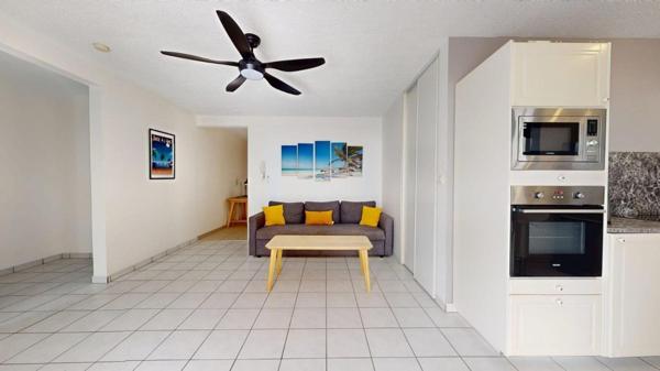 Bel appartement avec un grand jardin, plage a pied