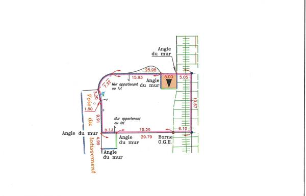 Terrain à vendre 594 m² Billère