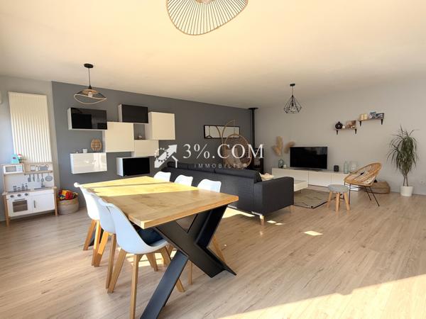 MAISON DE 140 M² AVEC 3 CH + 1 BUREAU + EXTÉRIEUR + PARKING Halluin (59250)