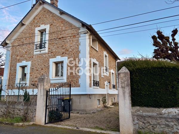MAISON DE CARACTÈRE EN MEULIÈRE DE 133m² À SOISY-SUR-SEINE