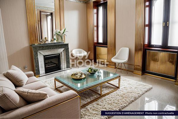 Appartement centre ville T 3 cour commune