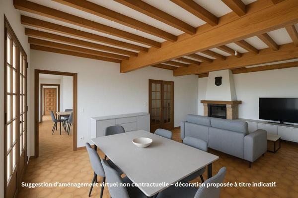 A VENDRE Maison 5 pièces - Saint Didier Sur Chalaronne