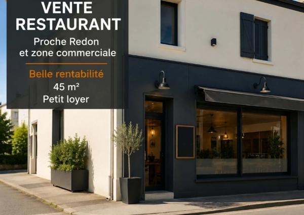 EMPLACEMENT N°1 – VENTE DE FONDS DE COMMERCE RESTAURATION - REDON