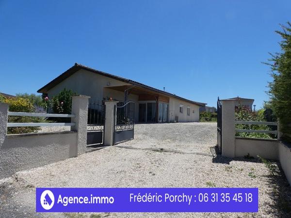 À vendre - Maison plain-pied, 6 pièces située à Vic-Fezensac (32190)