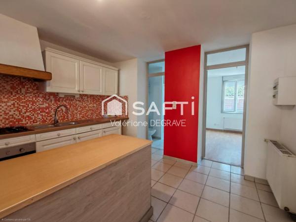 Appartement 50 m² - extérieur et parking