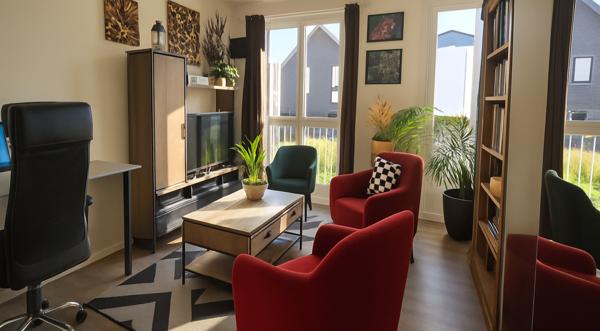 Chartres Basse ville appartement  avec balcon, cellier et parking