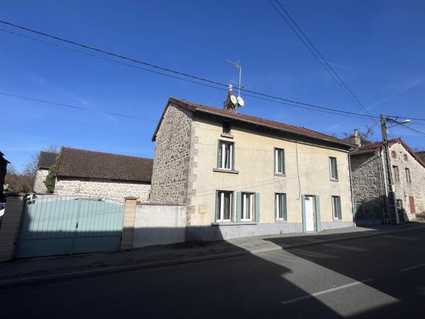 Maison à vendre à Saint-Amand-Jartoudeix (23400) - Creuse